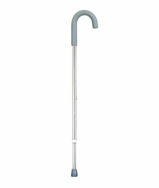 Walking Stick Crook Chrome Hypalon