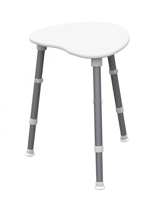 Space Saver Corner Shower Stool