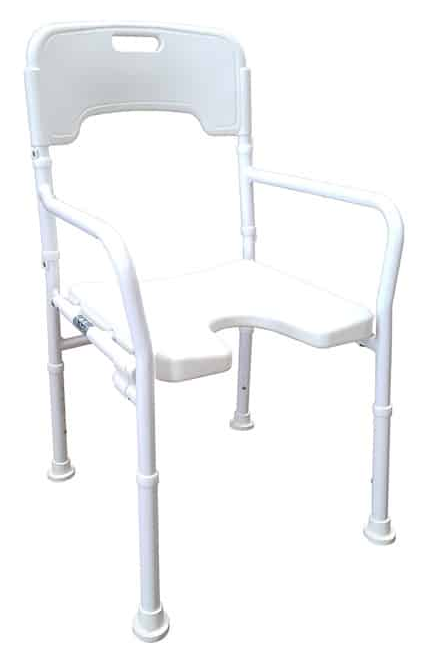 Red Gum Foldable Shower Chair