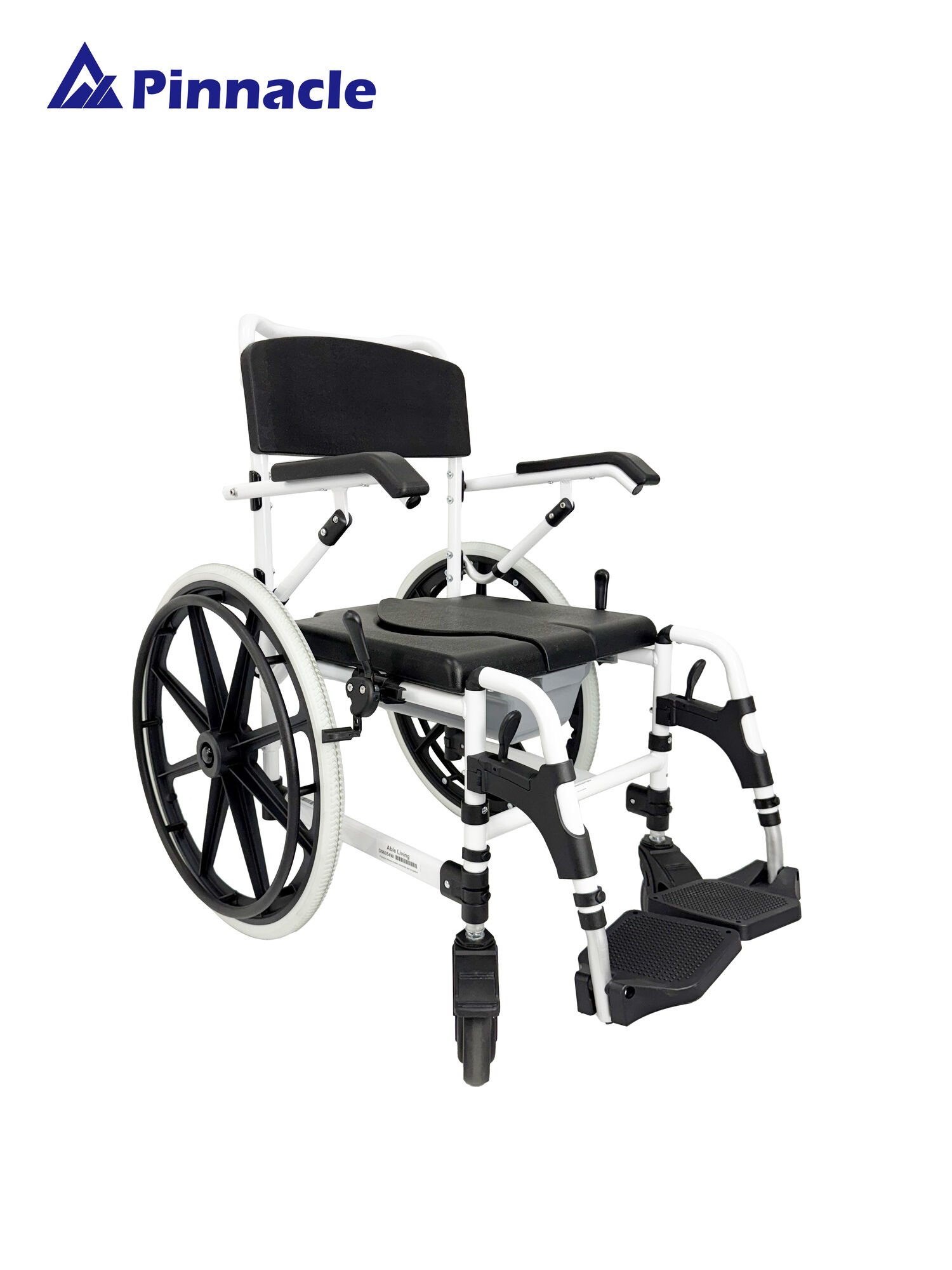 Pinnacle Deluxe Shower Commode Self-Propelled