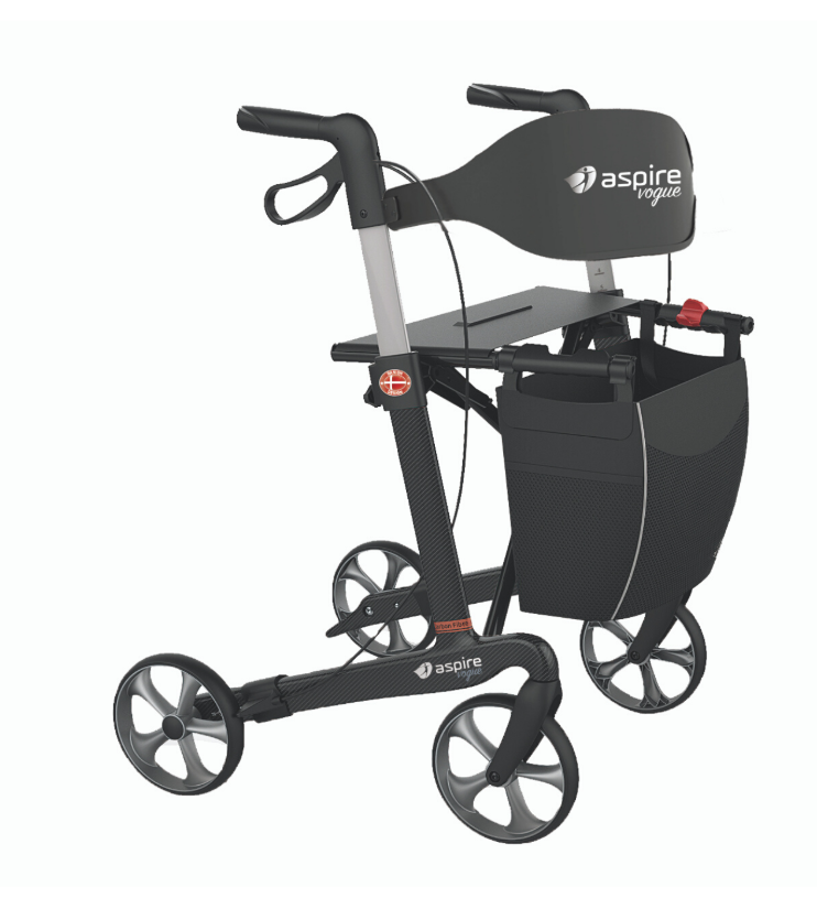 Aspire Vogue Carbon Fibre Walker